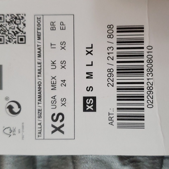 Silver Zara Dress - Picture 5 of 6